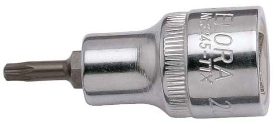 Schraubendreher-Einsatz 1/2&quot;, TORX® mit Bohrung, ELORA-3245-TTX 55