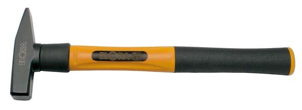 Schlosserhammer mit 3-Komponenten-Hochsicherheitsstiel, 500 Gramm, ELORA-1665K-500