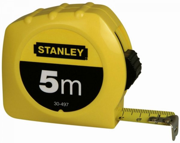 Taschenrollbandmaß "Stanley", 5 Meter