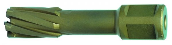 HM - Kernlochbohrer, 55 mm Schnitttiefe 53,0 mm Ø, mit Weldonaufn.