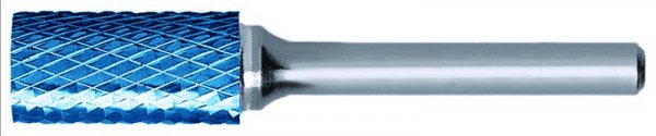 HM-Frässtifte, TIALN besch., Kombizahn, Zylinderform, 10,0 x 20 mm