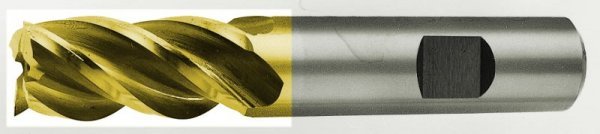 HSS/Co-TIN-Schaftfräser DIN 844/N 20,0 mm Ø