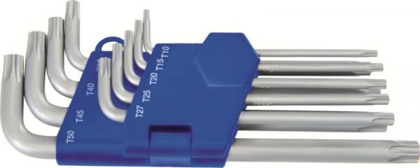 CV-Innensechskant-Schlüssel, für Torx® T10-T50, im Clip-Halter