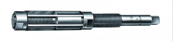 Verstellbare Handreibahle, Type D, 15,5 - 18,0 mm, Spezialstahl