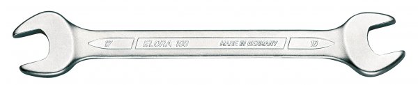 Doppelmaulschlüssel DIN 3110, ELORA-100-13x15 mm