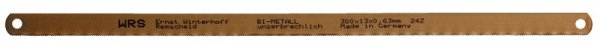 100 Stück, HSS-Bi-Metall-Handsägeblätter, 300 x 13 x 0,63 mm, 24 Zähne