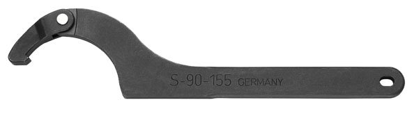 Gelenk-Hakenschlüssel mit Nase, 20-35 mm ELORA-890-VG 20-35