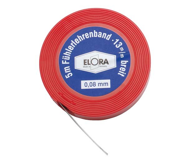 Fühlerlehrenband, Blattstärke 0,50 mm, ELORA 197-50