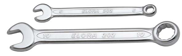 Ringmaulschlüssel, extra kurz, ELORA-202BA-6
