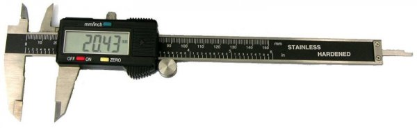 Digital-Meßschieber, 300 mm mit Datenaus 60 mm Schnabellänge